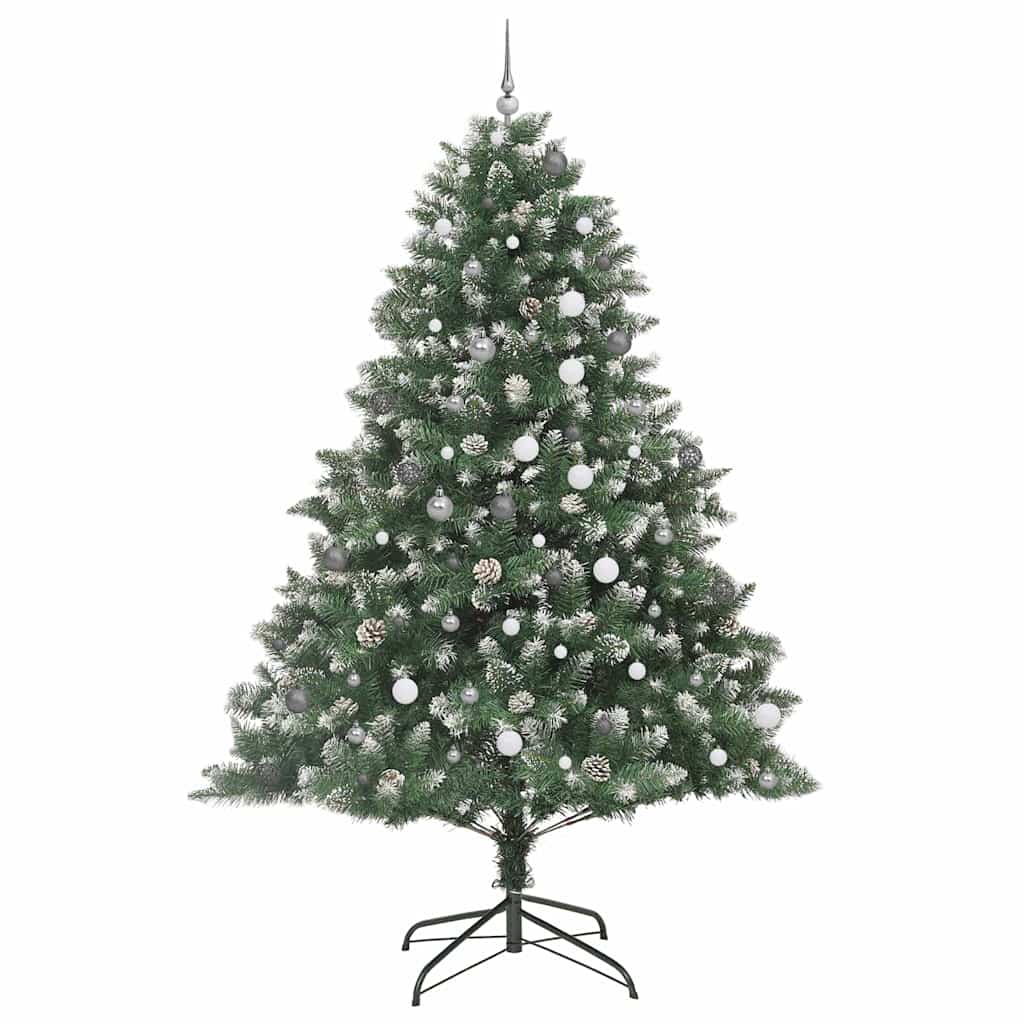 vidaXL Artificial Christmas Tree Green 240 cm 4