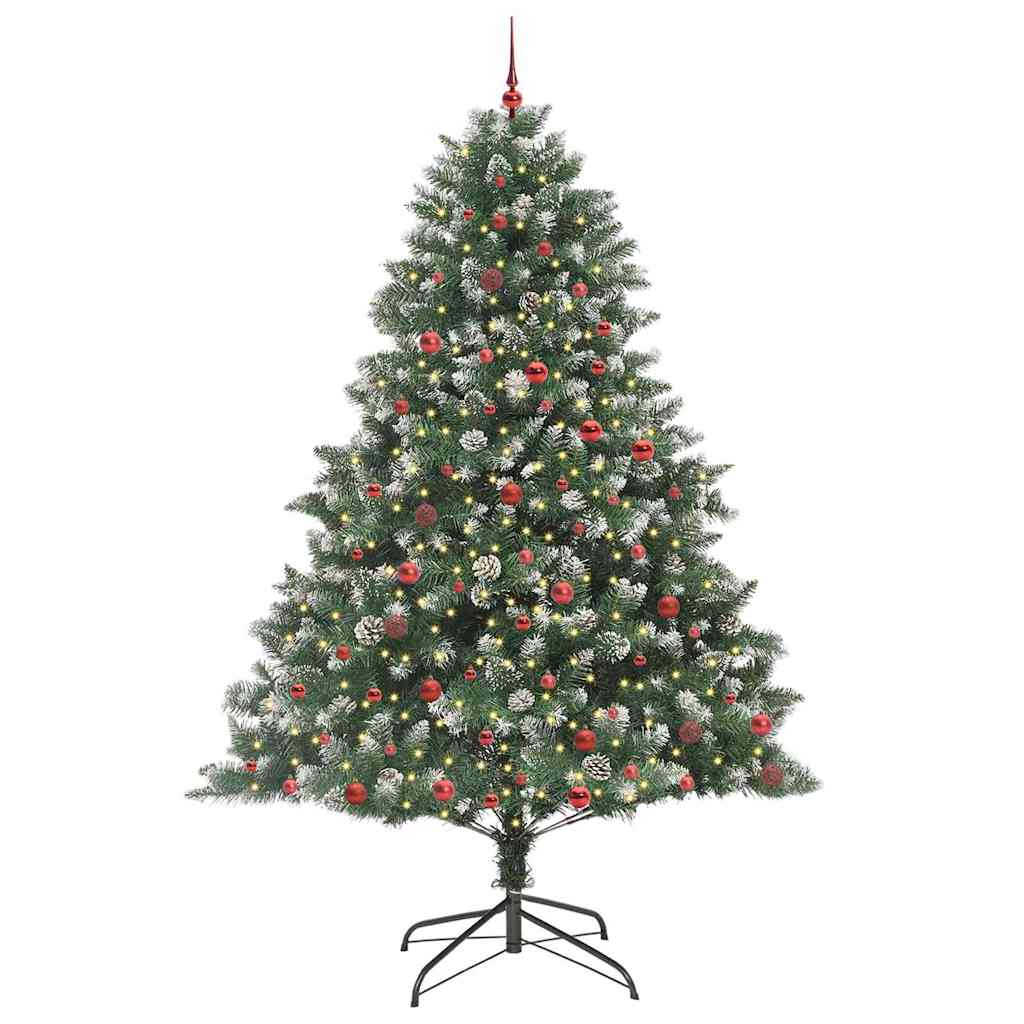 vidaXL Artificial Christmas Tree Green 240 cm 3