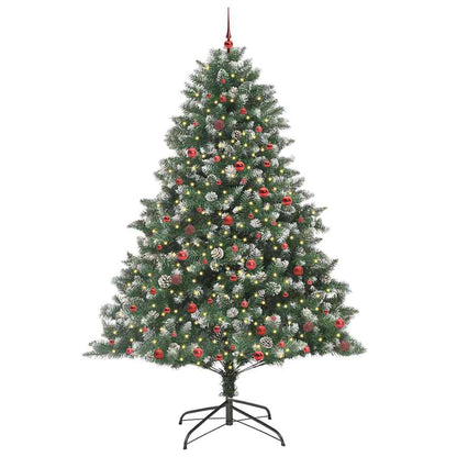 vidaXL Artificial Christmas Tree Green 240 cm 3