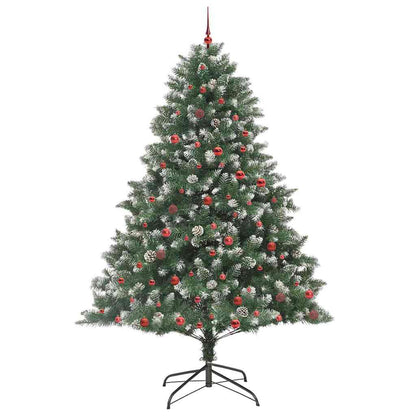 vidaXL Artificial Christmas Tree Green 240 cm 4