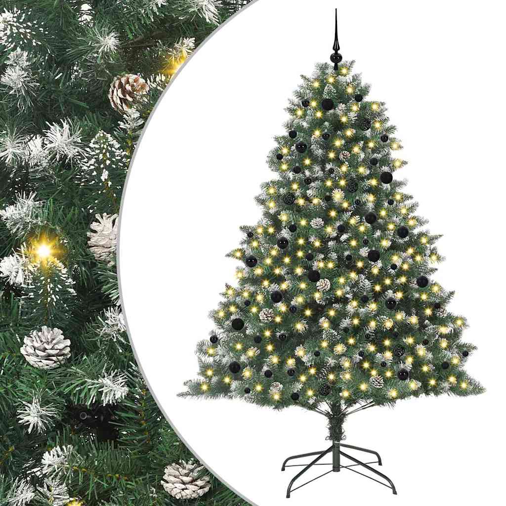vidaXL Artificial Christmas Tree Green 240 cm 2