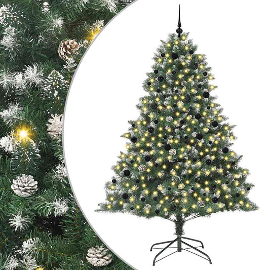 vidaXL Artificial Christmas Tree Green 240 cm 2