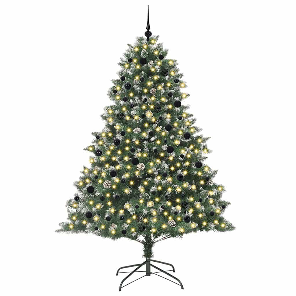vidaXL Artificial Christmas Tree Green 240 cm 3
