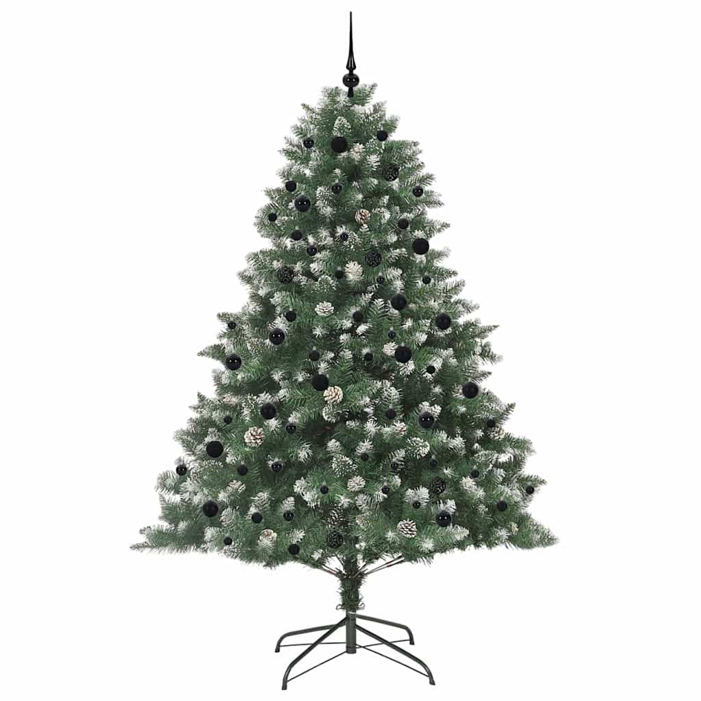 vidaXL Artificial Christmas Tree Green 240 cm 4