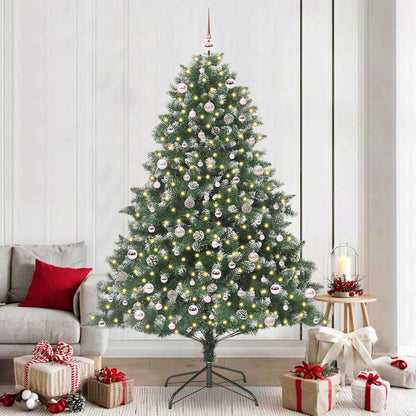 vidaXL Artificial Christmas Tree Green 240 cm 1