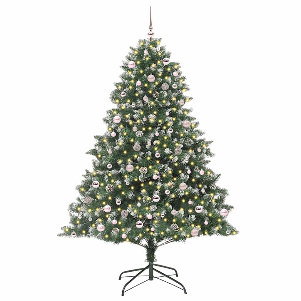 vidaXL Artificial Christmas Tree Green 240 cm 3