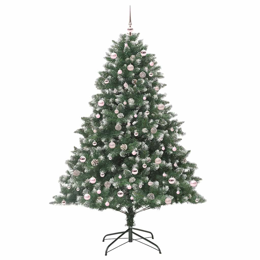 vidaXL Artificial Christmas Tree Green 240 cm 4