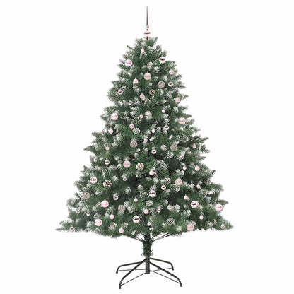 vidaXL Artificial Christmas Tree Green 240 cm 4