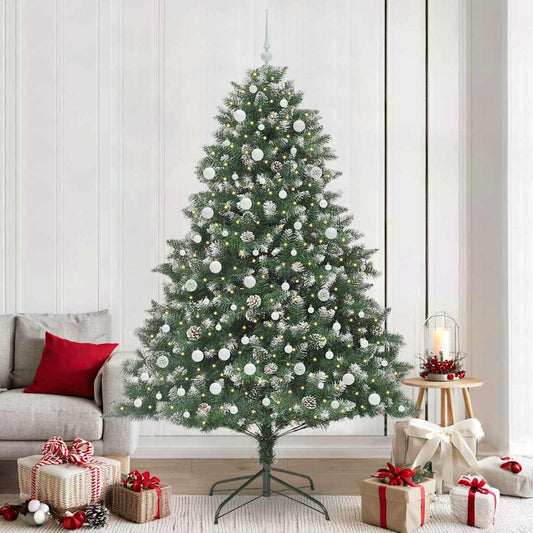 vidaXL Artificial Christmas Tree Green 240 cm 1