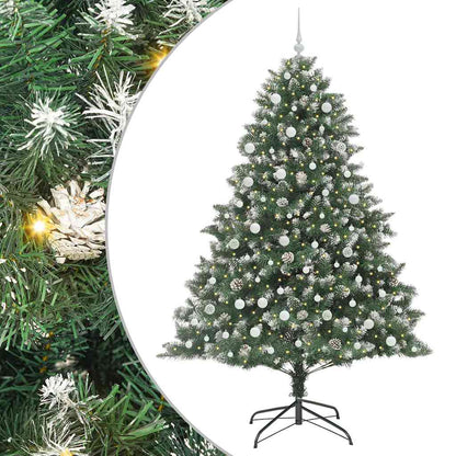 vidaXL Artificial Christmas Tree Green 240 cm 2