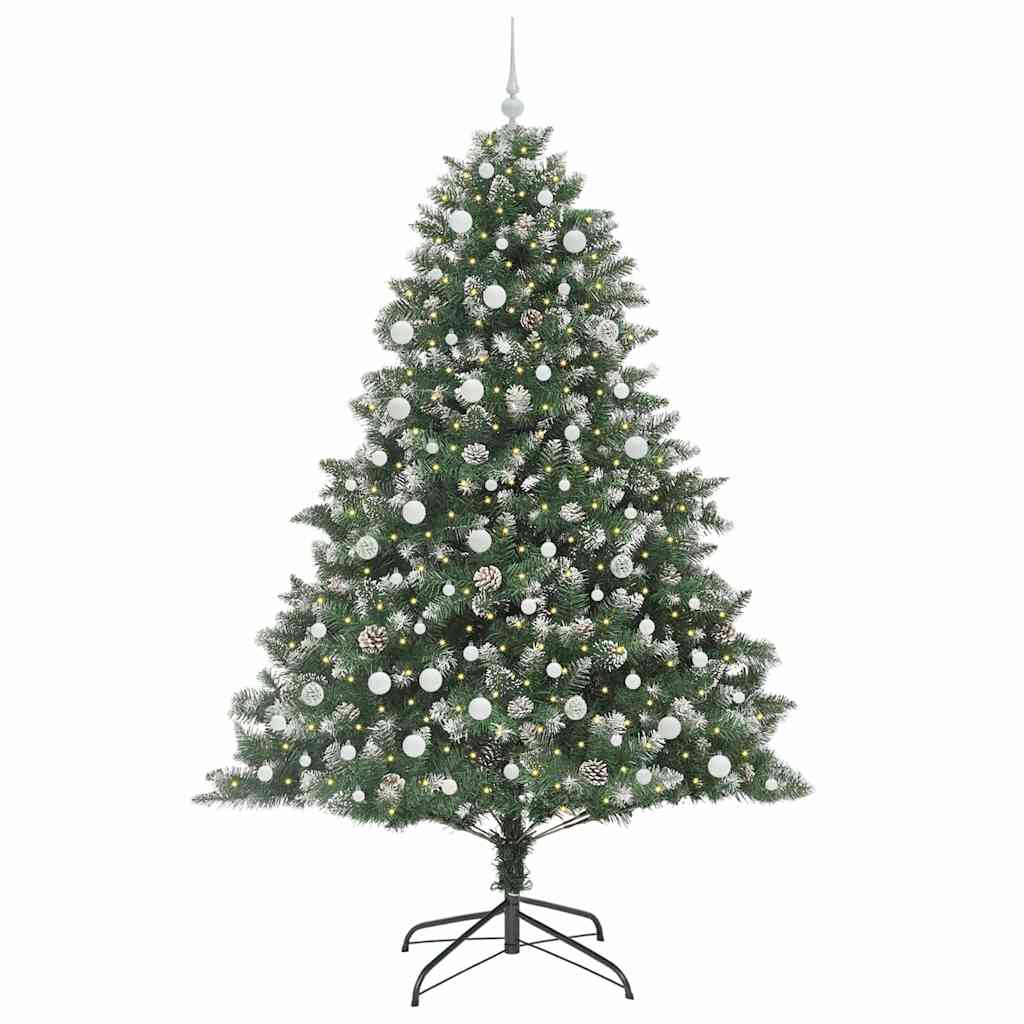 vidaXL Artificial Christmas Tree Green 240 cm 3