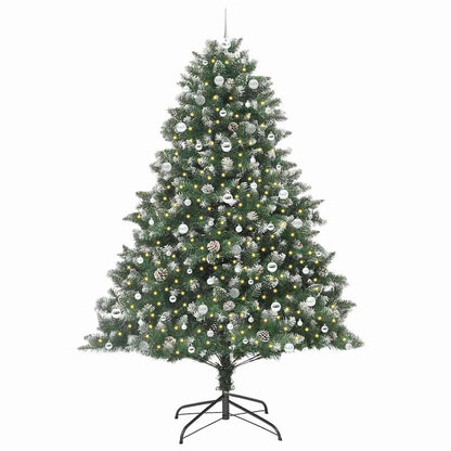 vidaXL Artificial Christmas Tree Green 240 cm 3