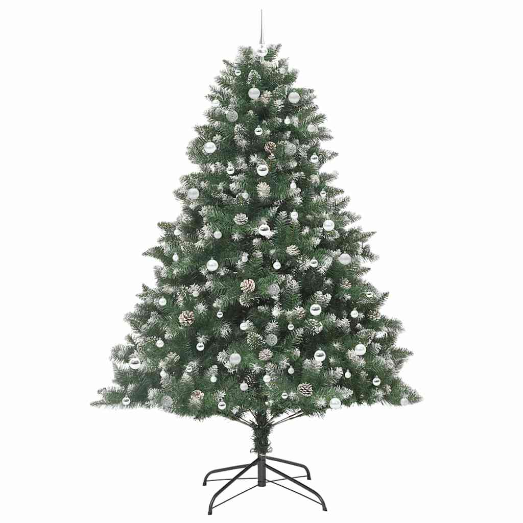 vidaXL Artificial Christmas Tree Green 240 cm 4