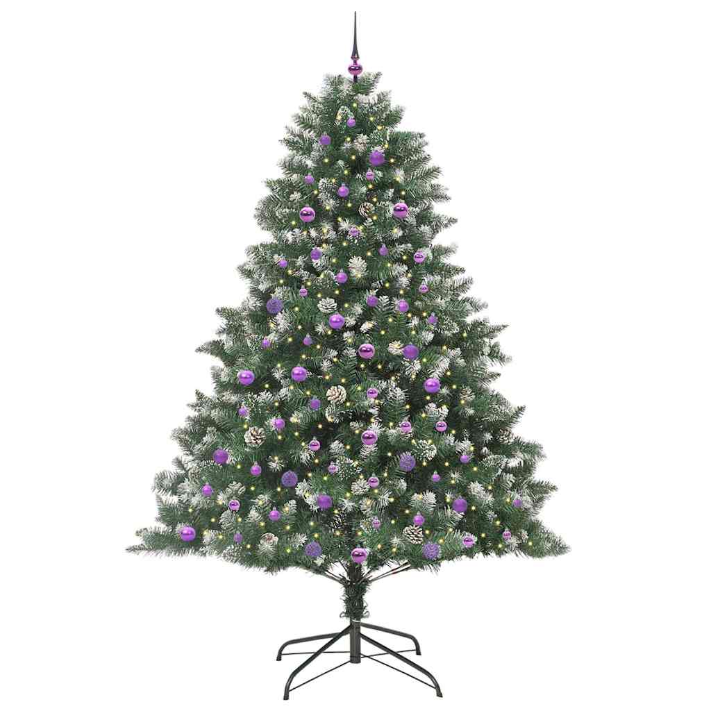vidaXL Artificial Christmas Tree Green 240 cm 3