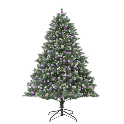 vidaXL Artificial Christmas Tree Green 240 cm 3