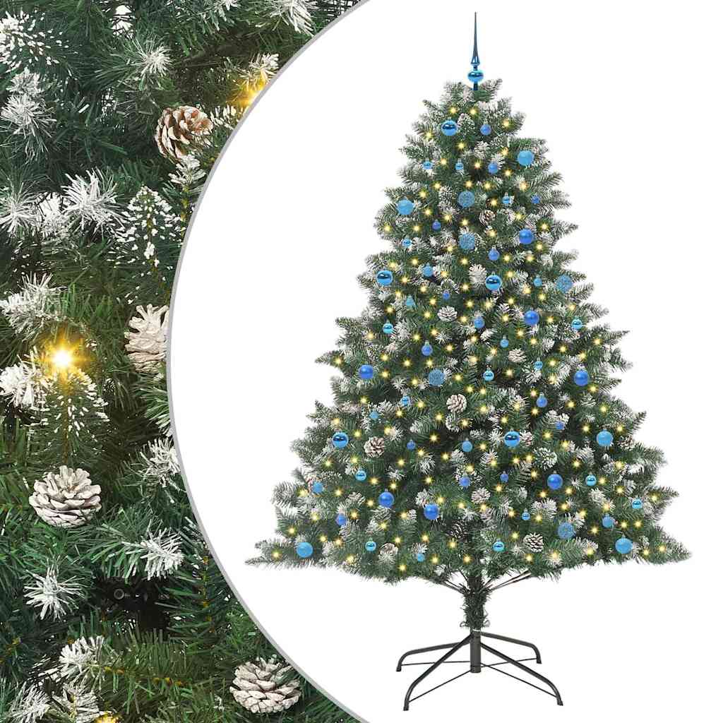 vidaXL Artificial Christmas Tree Green 240 cm 1