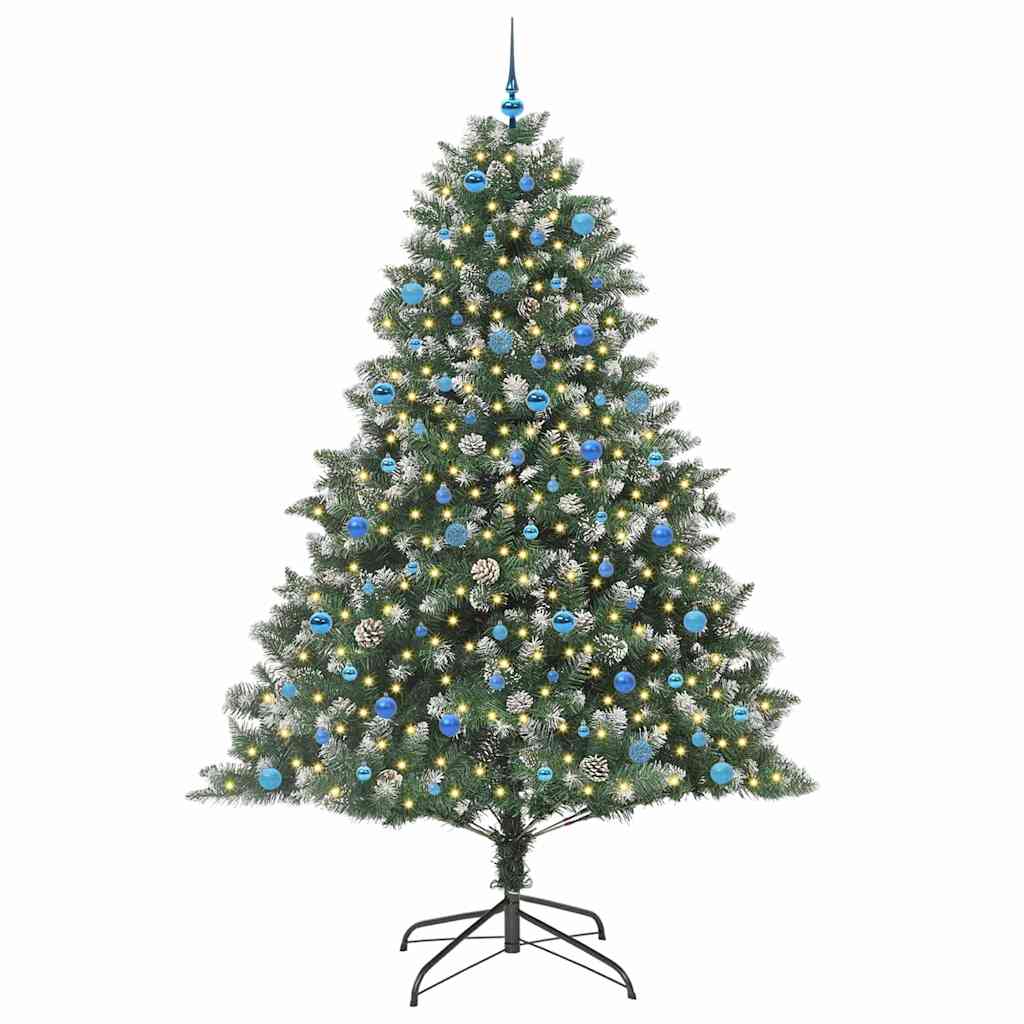 vidaXL Artificial Christmas Tree Green 240 cm 2