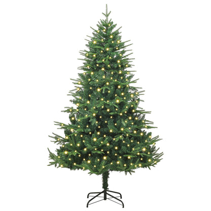 Artificial Pre-lit Christmas Tree with Ball Set 180 cm Green with 300 LEDs