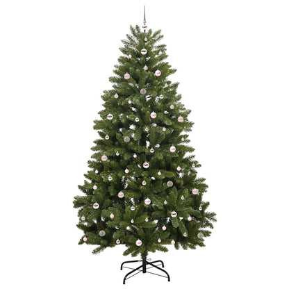 vidaXL Artificial Christmas Tree 270 cm 300 LEDs Warm White Green 4