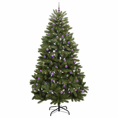 vidaXL Artificial Christmas Tree 270 cm 300 LEDs Warm White Green 4