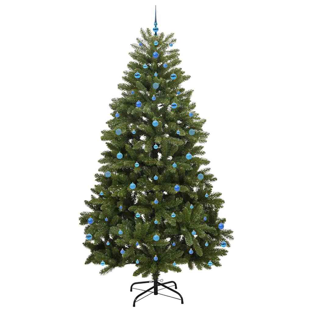 vidaXL Artificial Christmas Tree 270 cm 300 LEDs Warm White Green 4