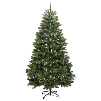 vidaXL Artificial Christmas Tree 270 cm 300 LEDs Warm White Green 4