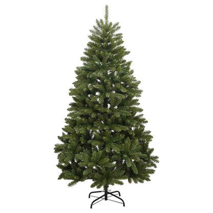 vidaXL Artificial Christmas Tree 300 cm 300 LEDs Warm White Green 5