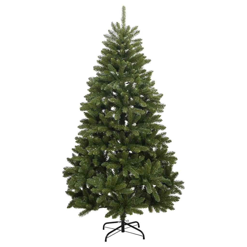 vidaXL Artificial Christmas Tree 300 cm 300 LEDs Warm White Green 5
