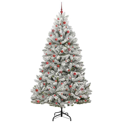 vidaXL Artificial Christmas Tree 270 cm 300 LEDs Warm White 3