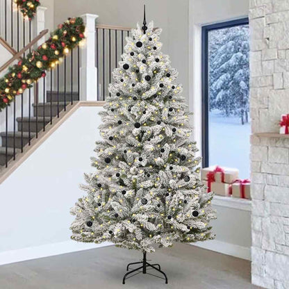 vidaXL Artificial Christmas Tree 270 cm 300 LEDs Warm White 1