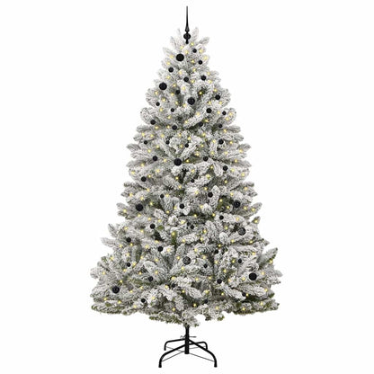 vidaXL Artificial Christmas Tree 270 cm 300 LEDs Warm White 3
