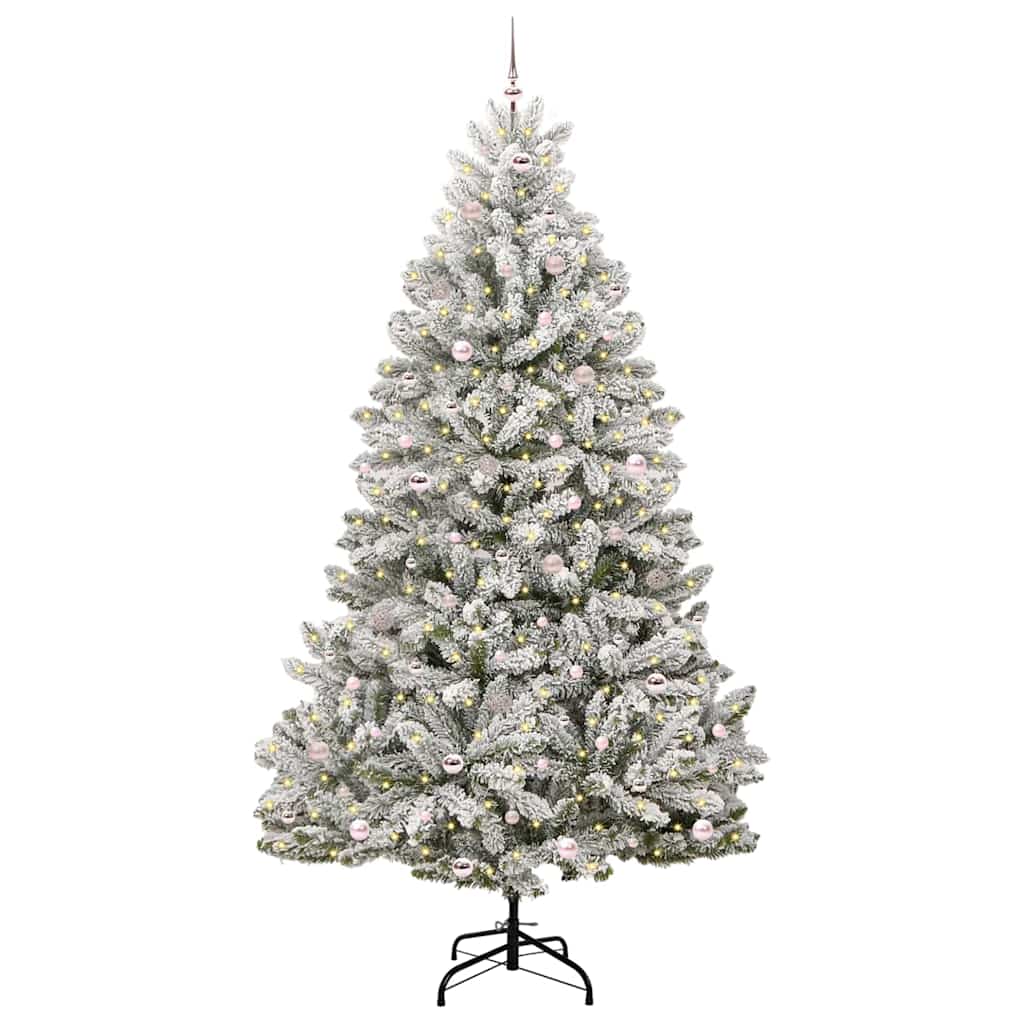 vidaXL Artificial Christmas Tree 270 cm 300 LEDs Warm White 3