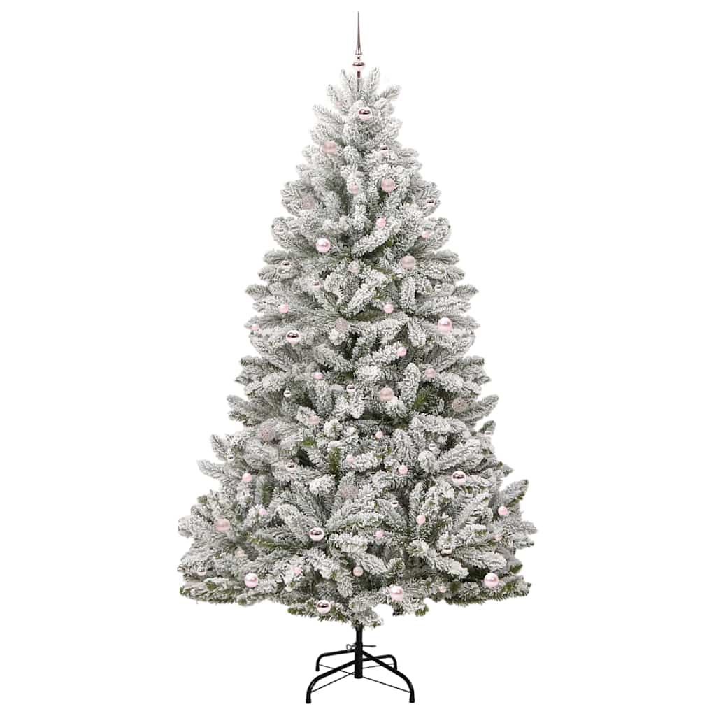 vidaXL Artificial Christmas Tree 270 cm 300 LEDs Warm White 4