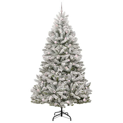 vidaXL Artificial Christmas Tree 270 cm 300 LEDs Warm White 4