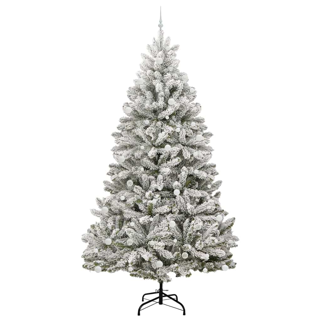 vidaXL Artificial Christmas Tree 270 cm 300 LEDs Warm White 4