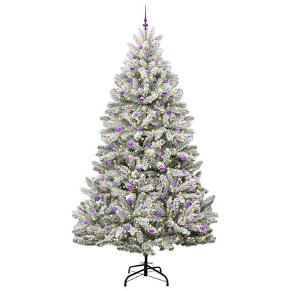 vidaXL Artificial Christmas Tree 270 cm 300 LEDs Warm White 3