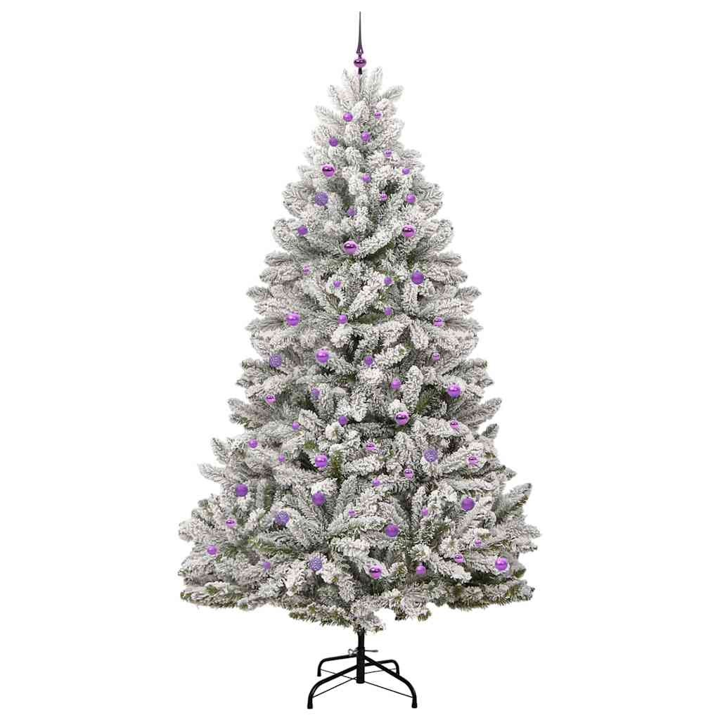 vidaXL Artificial Christmas Tree 270 cm 300 LEDs Warm White 4