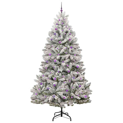 vidaXL Artificial Christmas Tree 270 cm 300 LEDs Warm White 4