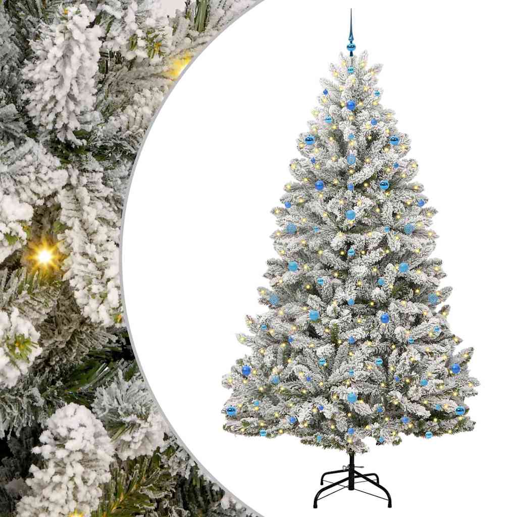 vidaXL Artificial Christmas Tree 270 cm 300 LEDs Warm White 2