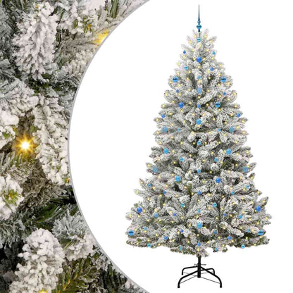 vidaXL Artificial Christmas Tree 270 cm 300 LEDs Warm White 2