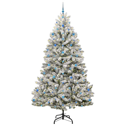vidaXL Artificial Christmas Tree 270 cm 300 LEDs Warm White 3