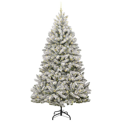 vidaXL Artificial Christmas Tree 300 cm 300 LEDs Warm White 3