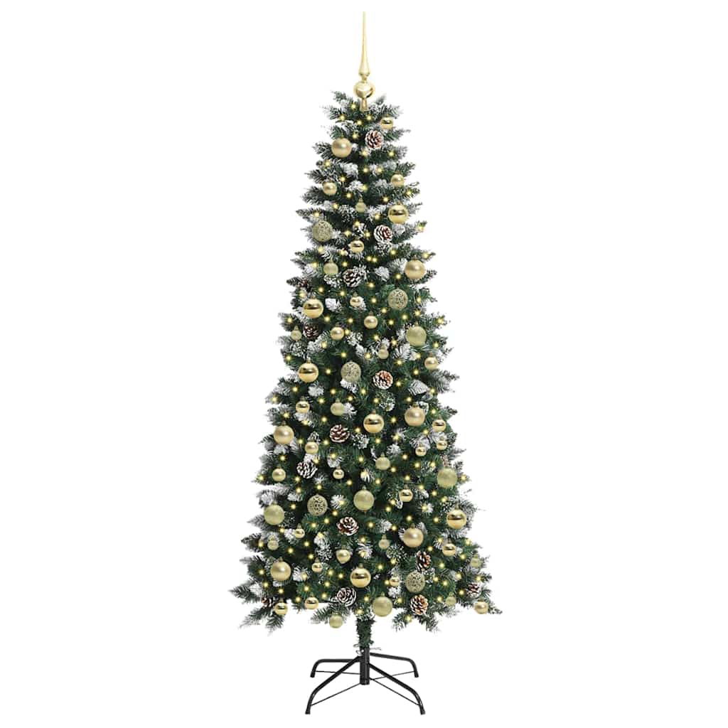 vidaXL Artificial Christmas Tree Green 180 cm 3