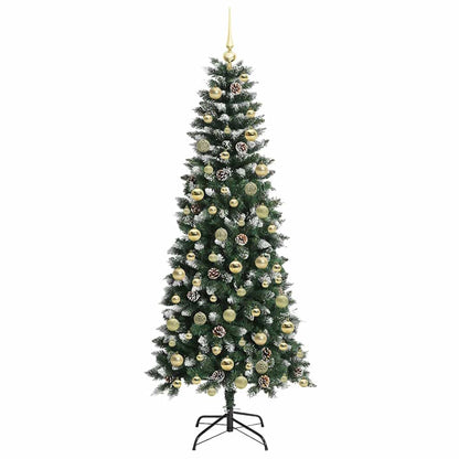 vidaXL Artificial Christmas Tree Green 180 cm 4