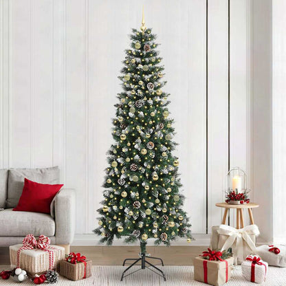 vidaXL Artificial Christmas Tree Green 240 cm 1