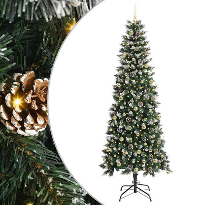 vidaXL Artificial Christmas Tree Green 240 cm 2