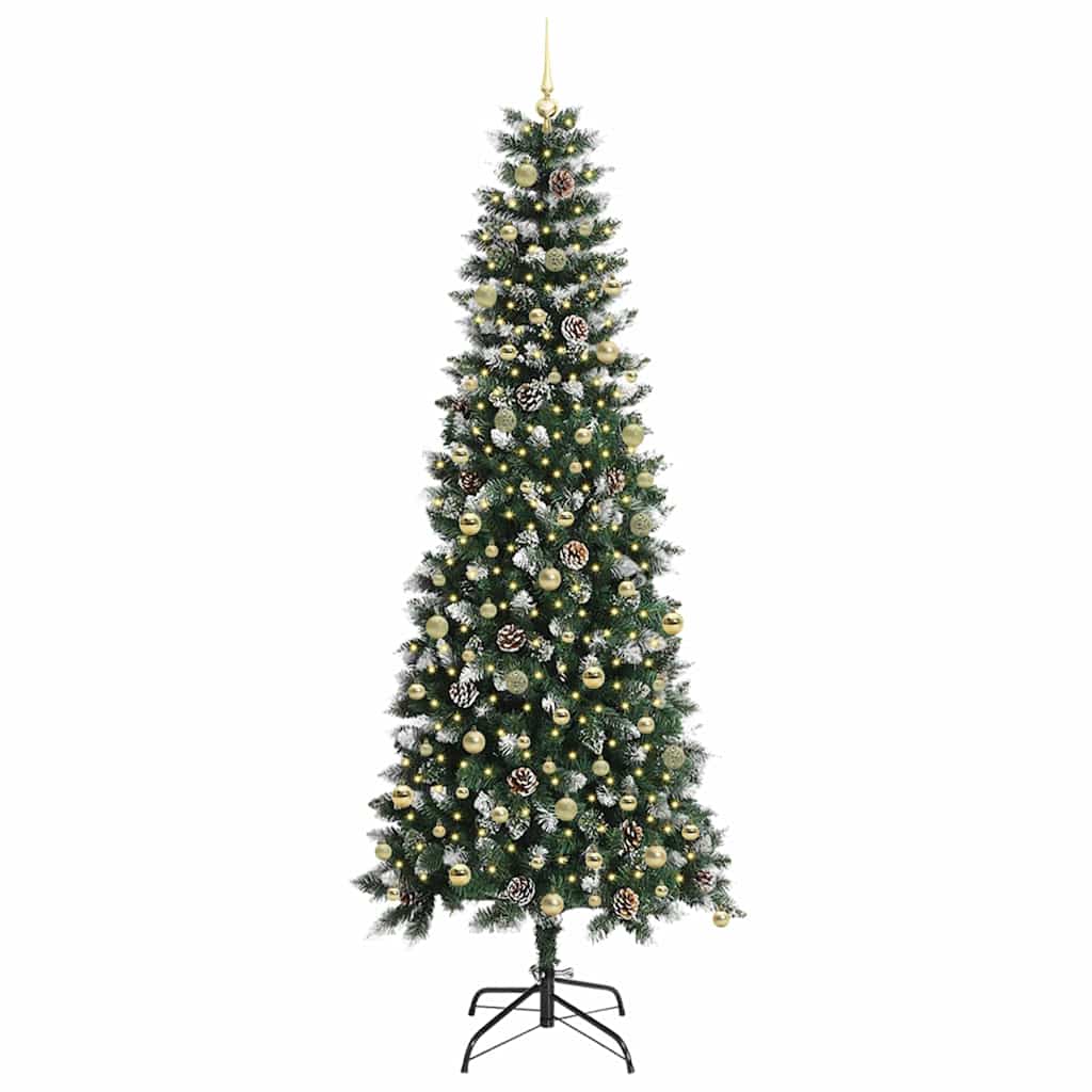 vidaXL Artificial Christmas Tree Green 240 cm 3