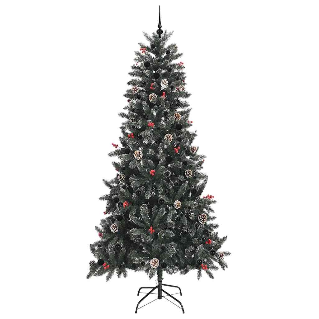 vidaXL Artificial Christmas Tree Green 240 cm 4