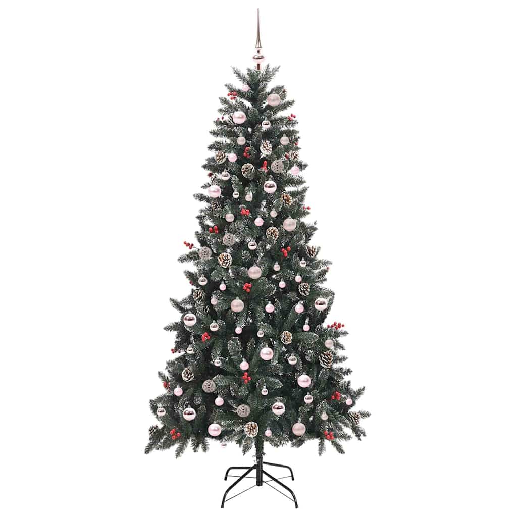 vidaXL Artificial Christmas Tree Green 240 cm 4