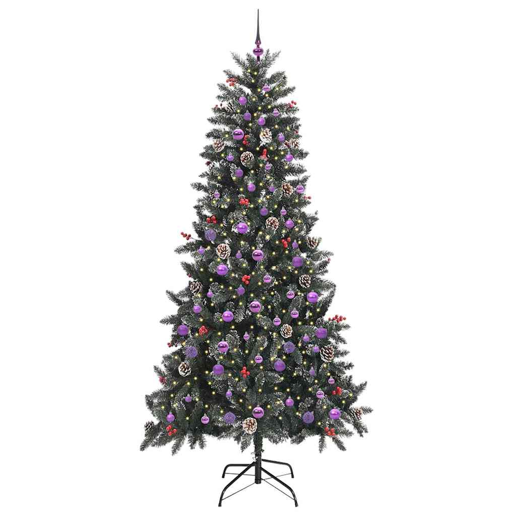vidaXL Artificial Christmas Tree Green 240 cm 3